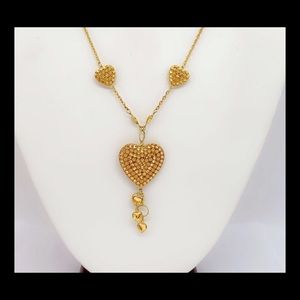 21k real gold set beautiful design